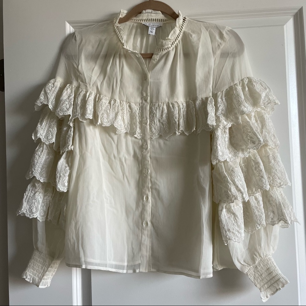 NWT Topshop Blouse Size 2